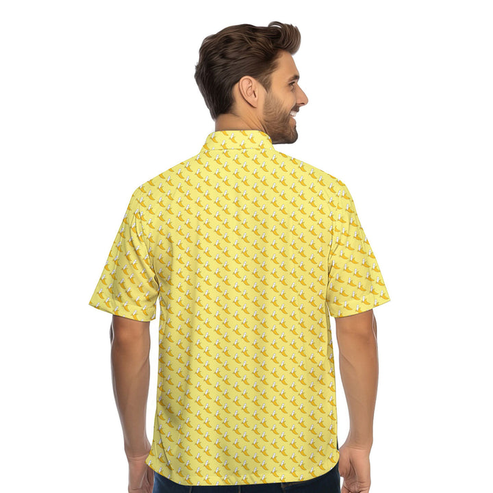 Banana Peel - Funny Golf Hawaiian Shirt 