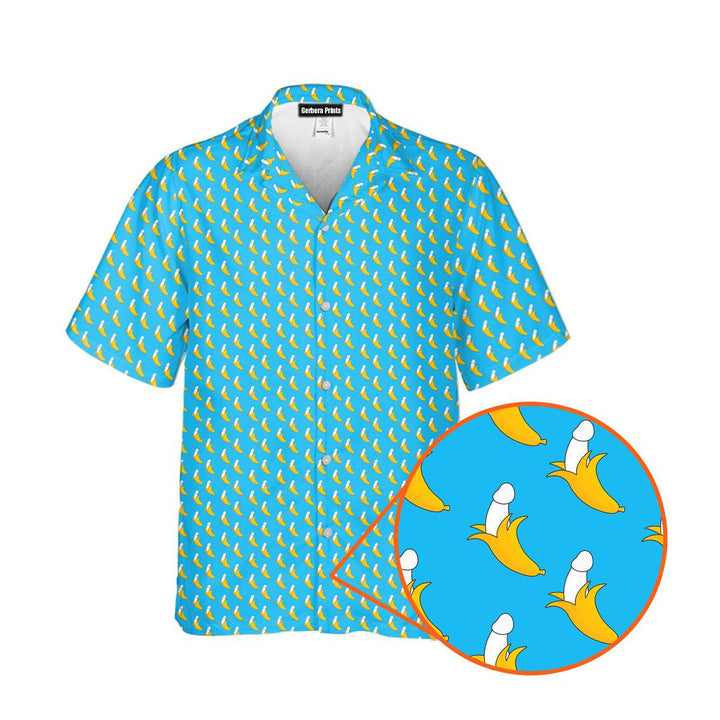 Banana Peel - Funny Golf Hawaiian Shirt 