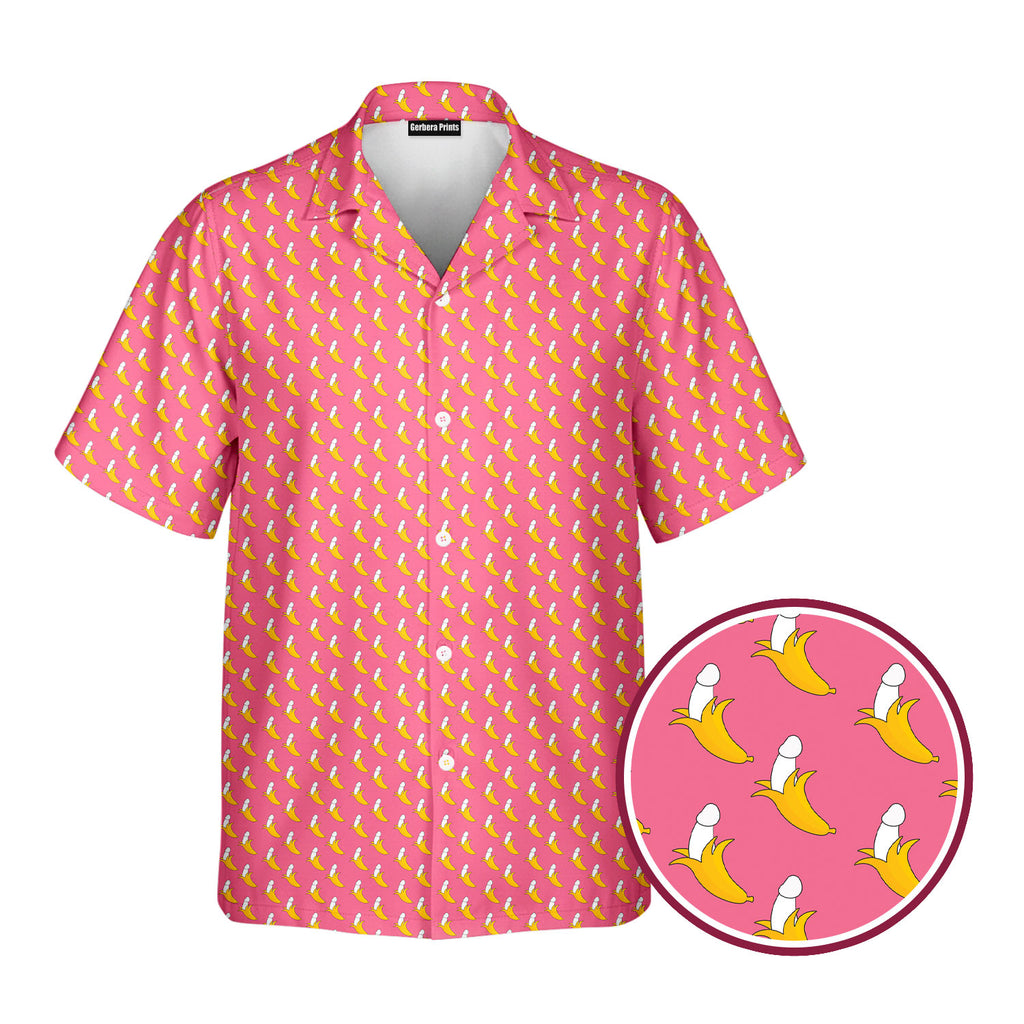 Banana Peel - Funny Golf Hawaiian Shirt-Hawaiian Shirt-Gerbera Prints