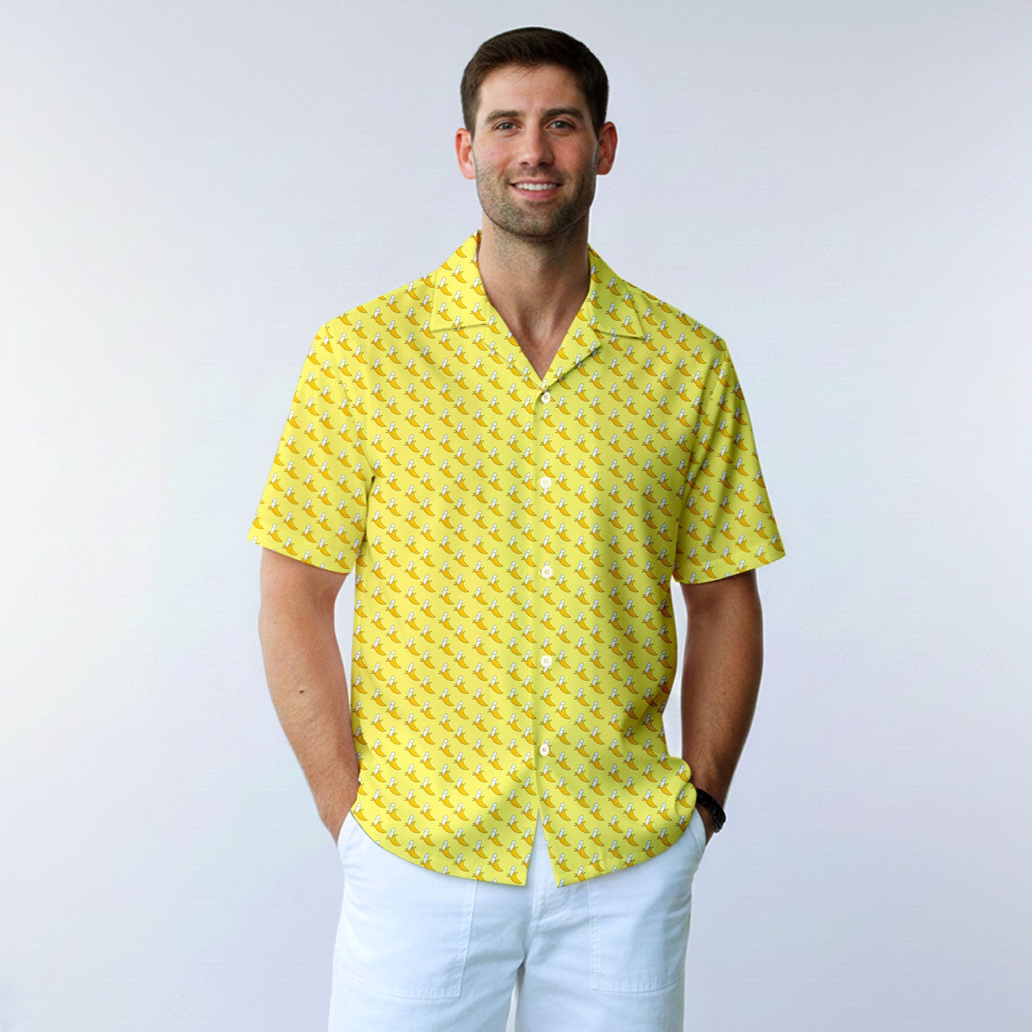 Banana Peel - Funny Golf Hawaiian Shirt-Hawaiian Shirt-Gerbera Prints