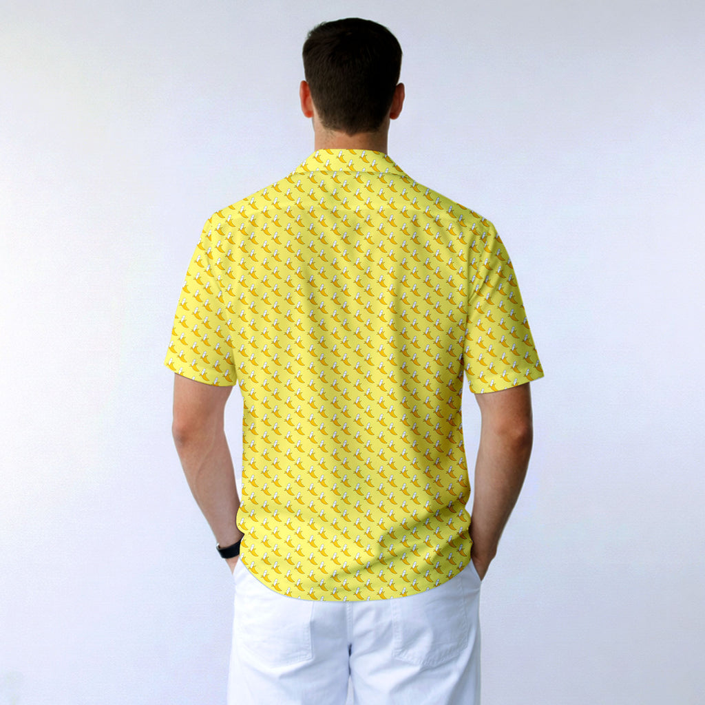 Banana Peel - Funny Golf Hawaiian Shirt-Hawaiian Shirt-Gerbera Prints