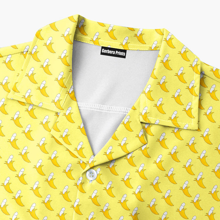 Banana Peel - Funny Golf Hawaiian Shirt 