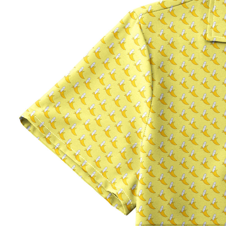 Banana Peel - Funny Golf Hawaiian Shirt 