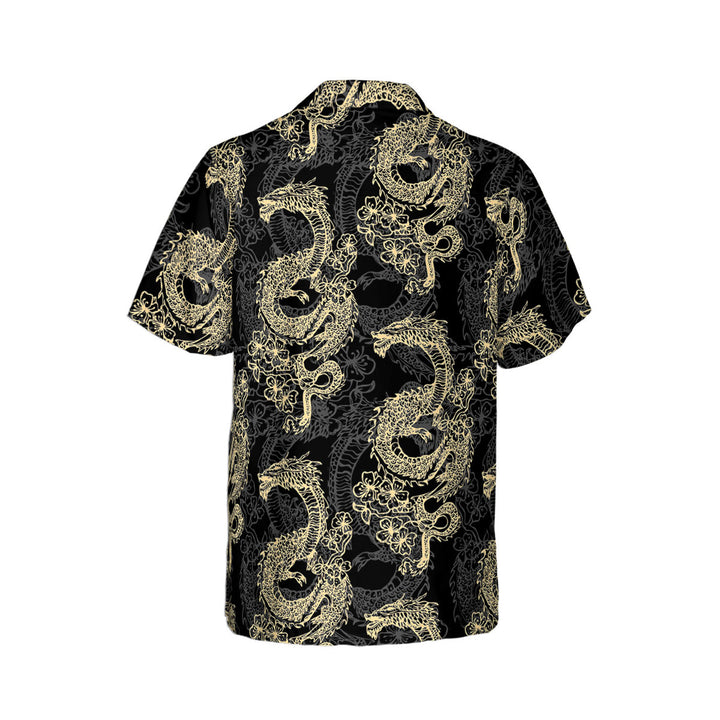 Japanese Vintage Dragon Hawaiian Shirt 