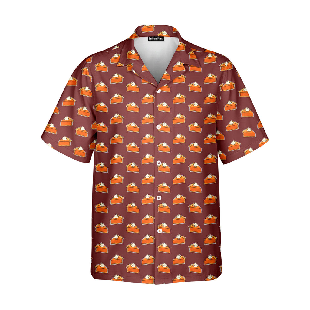 Thanksgiving Pumpkin Pie - Golf Hawaiian Shirt-Hawaiian Shirt-Gerbera Prints