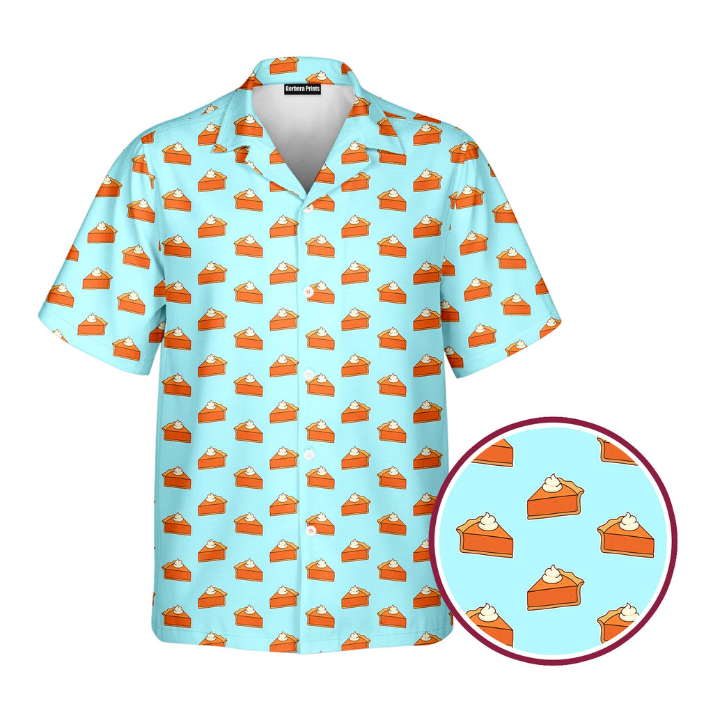 Thanksgiving Pumpkin Pie - Golf Hawaiian Shirt-Hawaiian Shirt-Gerbera Prints