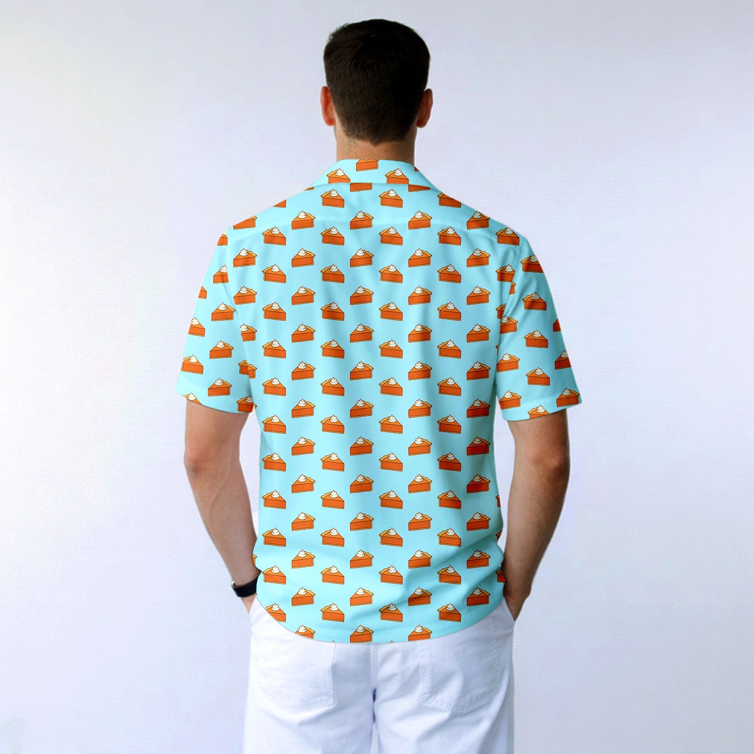 Thanksgiving Pumpkin Pie - Golf Hawaiian Shirt-Hawaiian Shirt-Gerbera Prints