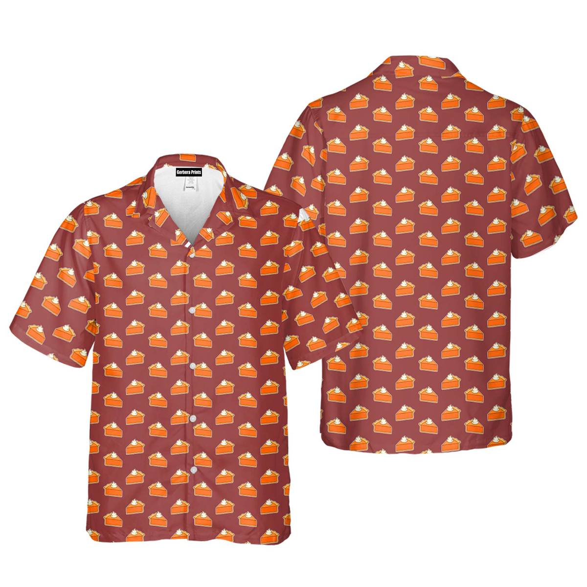 Thanksgiving Pumpkin Pie - Golf Hawaiian Shirt
