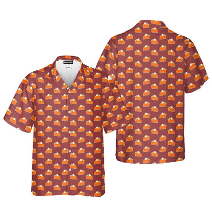 Thanksgiving Pumpkin Pie - Golf Hawaiian Shirt
