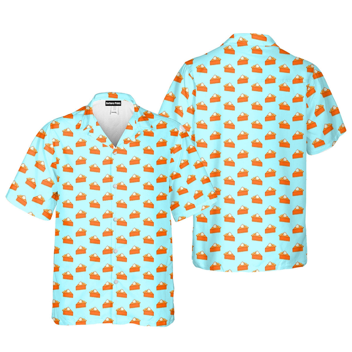 Thanksgiving Pumpkin Pie - Golf Hawaiian Shirt