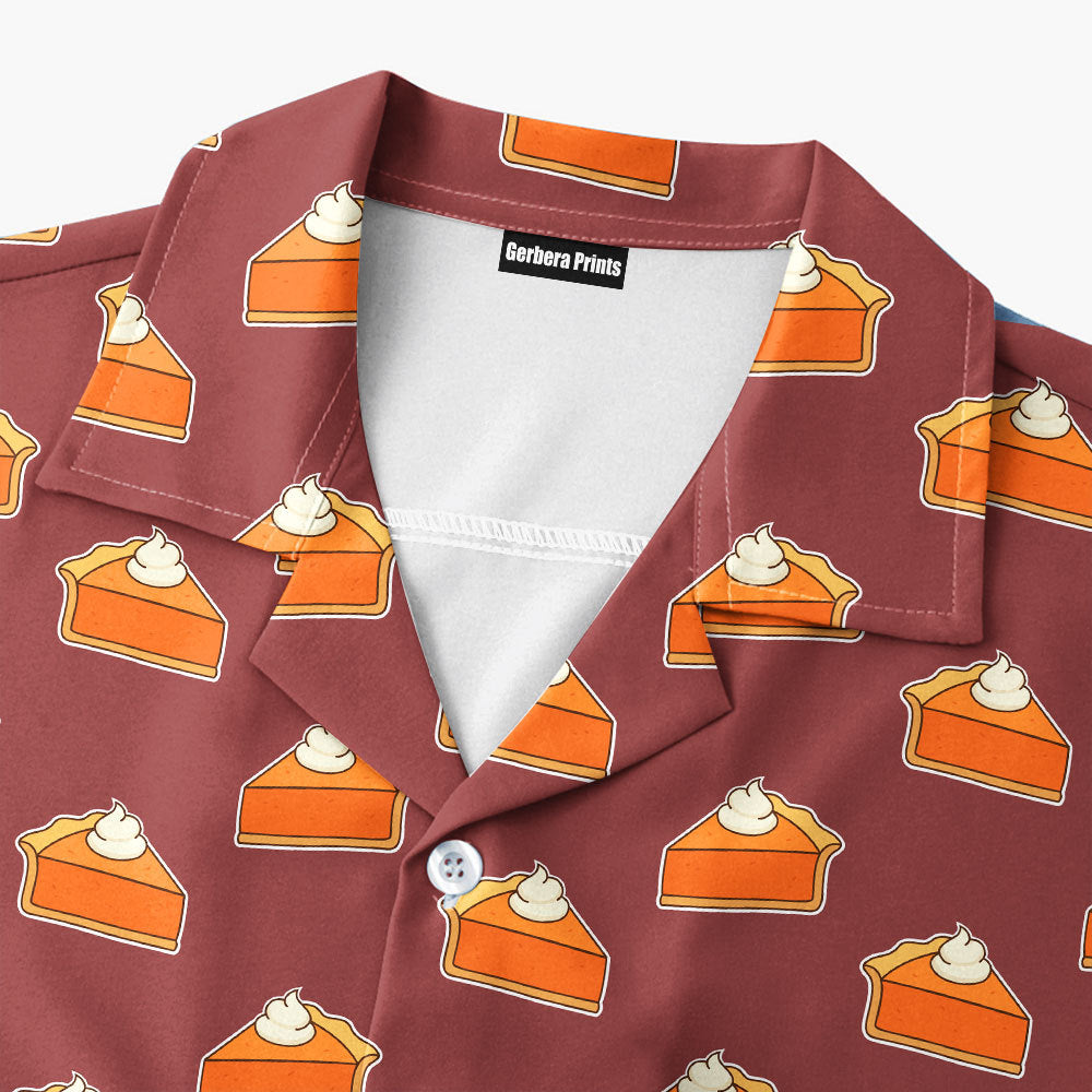 Thanksgiving Pumpkin Pie - Golf Hawaiian Shirt
