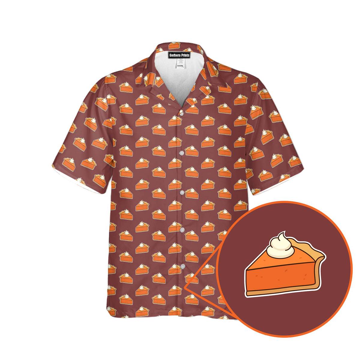 Thanksgiving Pumpkin Pie - Golf Hawaiian Shirt