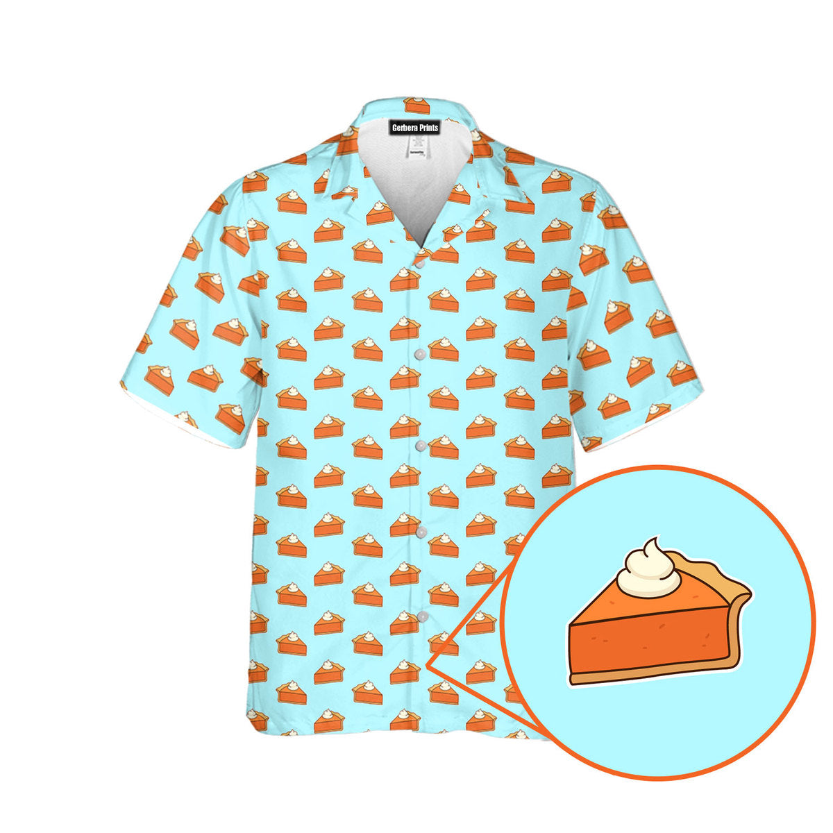 Thanksgiving Pumpkin Pie - Golf Hawaiian Shirt