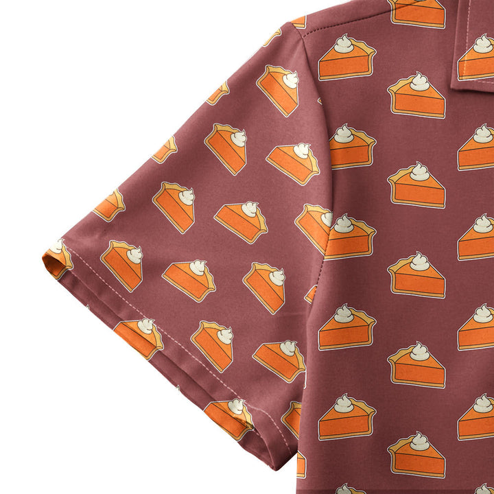 Thanksgiving Pumpkin Pie - Golf Hawaiian Shirt