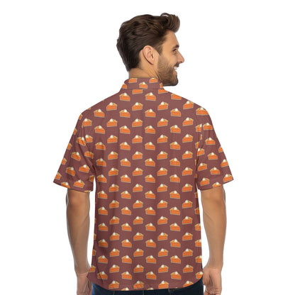 Thanksgiving Pumpkin Pie - Golf Hawaiian Shirt