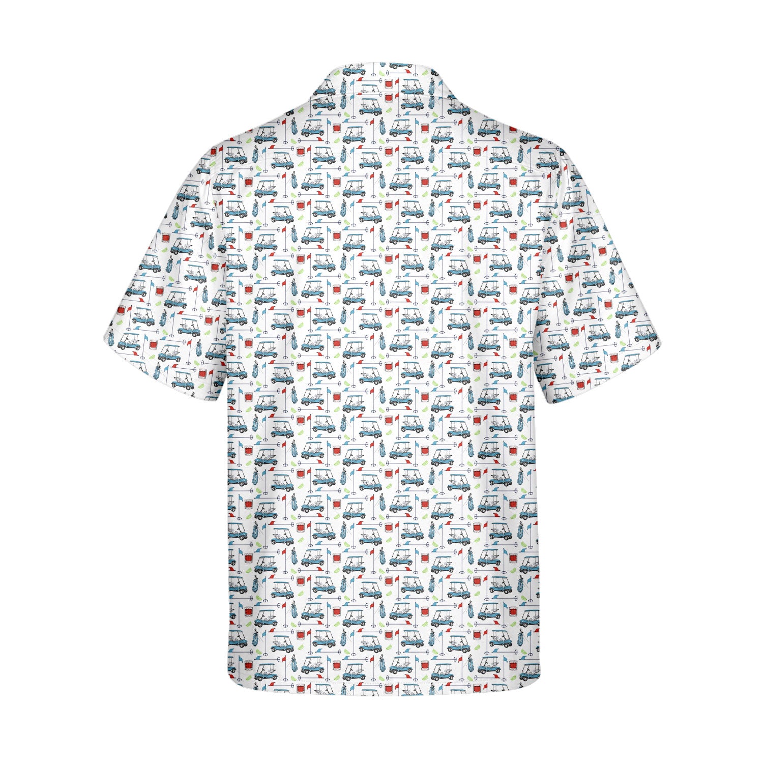 Transfusion Golf - Golf Hawaiian Shirt-Hawaiian Shirt-Gerbera Prints