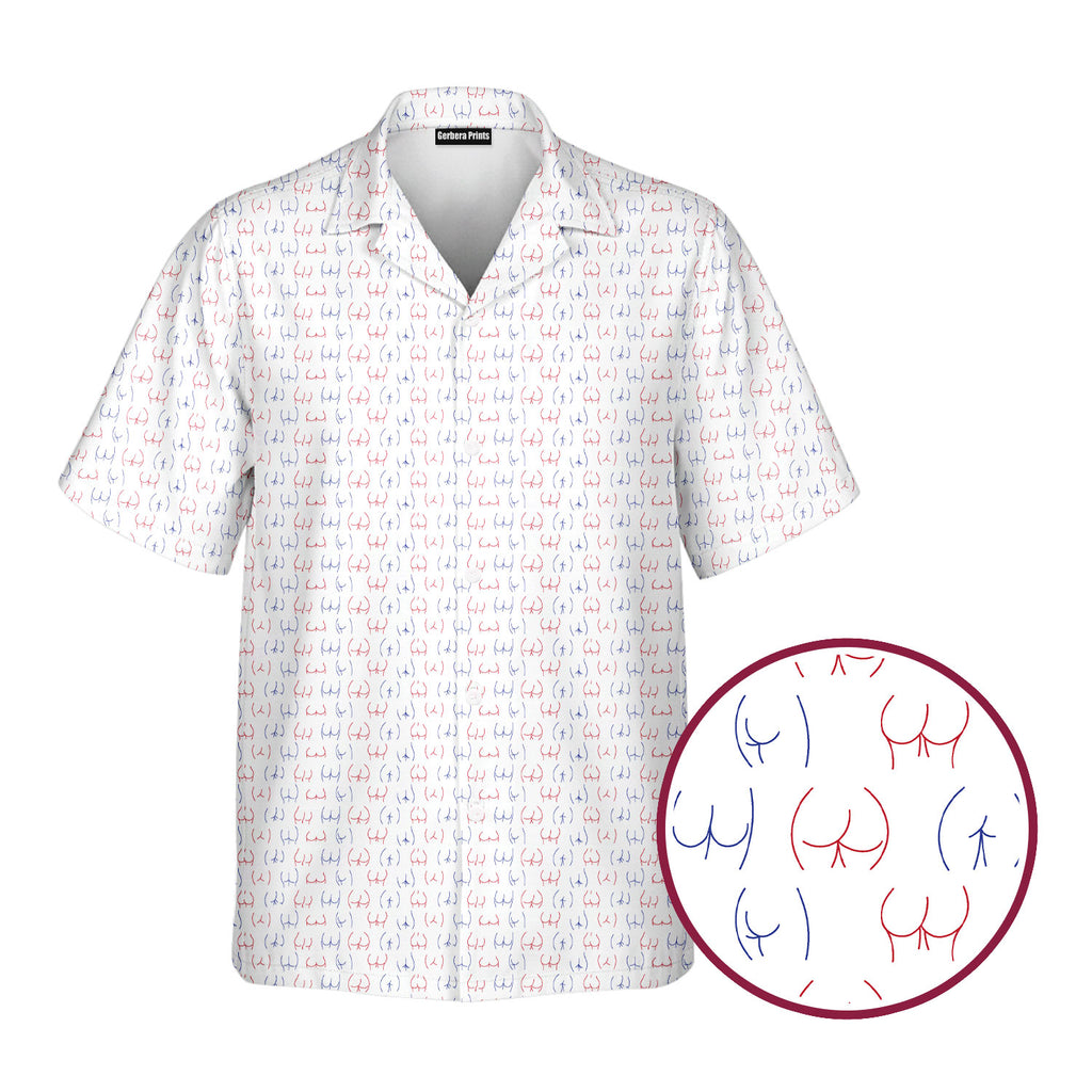 Funny Butt - Funny Golf Hawaiian Shirt-Hawaiian Shirt-Gerbera Prints