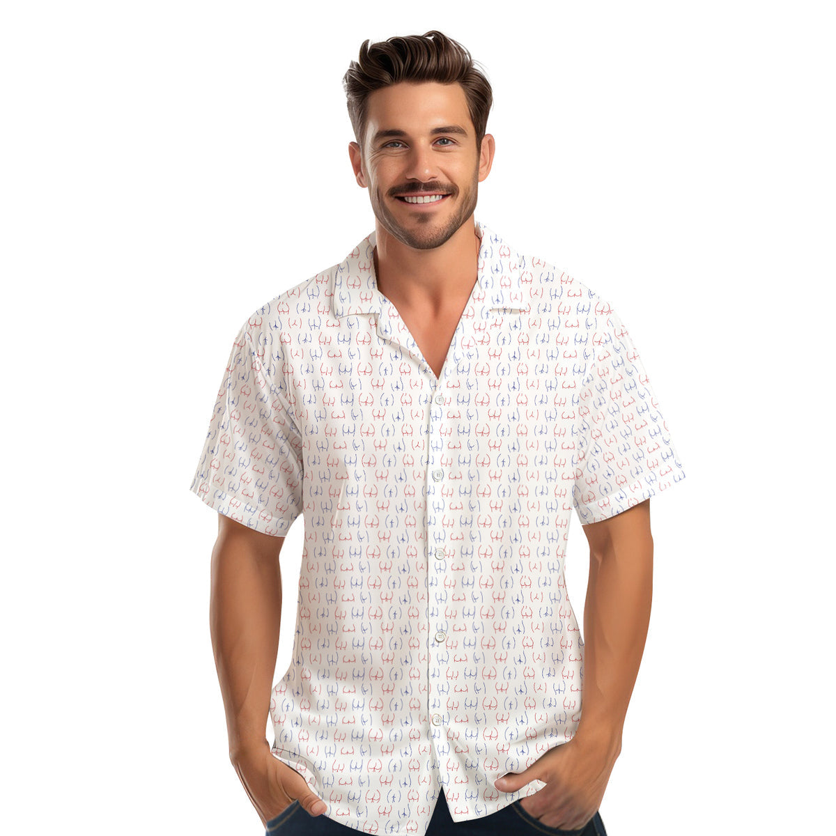 Funny Butt - Funny Golf Hawaiian Shirt 