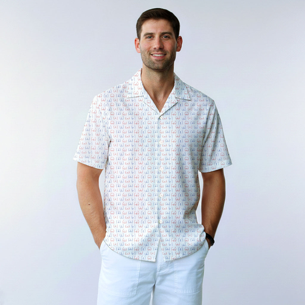 Funny Butt - Funny Golf Hawaiian Shirt-Hawaiian Shirt-Gerbera Prints
