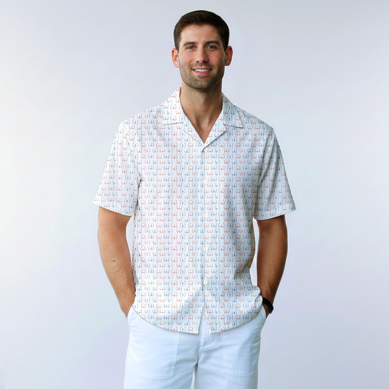 Funny Butt - Funny Golf Hawaiian Shirt-Hawaiian Shirt-Gerbera Prints