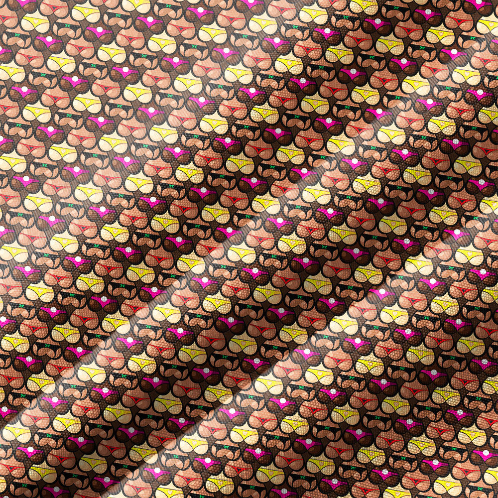 Heart Like Cute Booty - Funny Golf Hawaiian Shirt-Hawaiian Shirt-Gerbera Prints