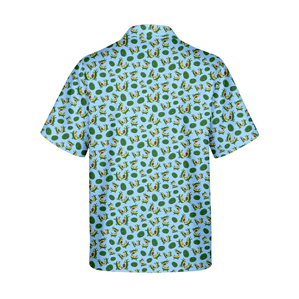 The Avocado Jump - Funny Golf Hawaiian Shirt-Hawaiian Shirt-Gerbera Prints