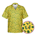 The Avocado Jump - Funny Golf Hawaiian Shirt-Hawaiian Shirt-Gerbera Prints