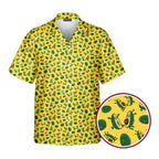 The Avocado Jump - Funny Golf Hawaiian Shirt-Hawaiian Shirt-Gerbera Prints
