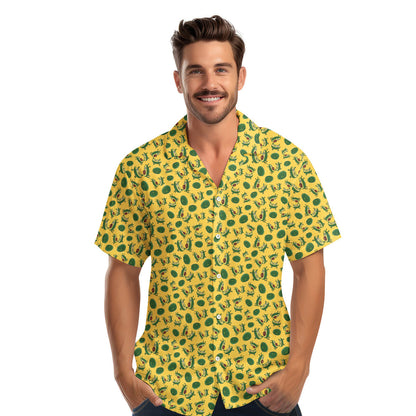 The Avocado Jump - Funny Golf Hawaiian Shirt