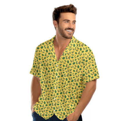 The Avocado Jump - Funny Golf Hawaiian Shirt