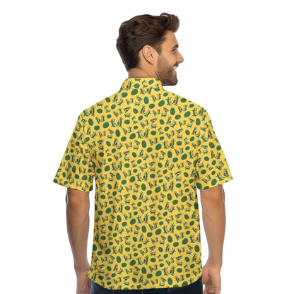 The Avocado Jump - Funny Golf Hawaiian Shirt