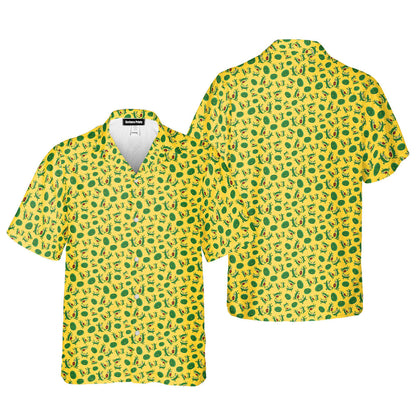The Avocado Jump - Funny Golf Hawaiian Shirt