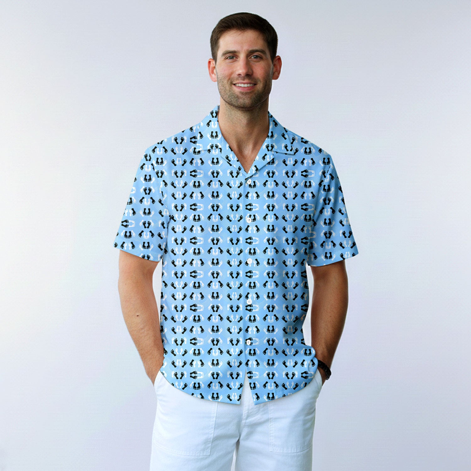 Feet Feet S-e-x Missionary Position - Funny Golf Hawaiian Shirt-Hawaiian Shirt-Gerbera Prints