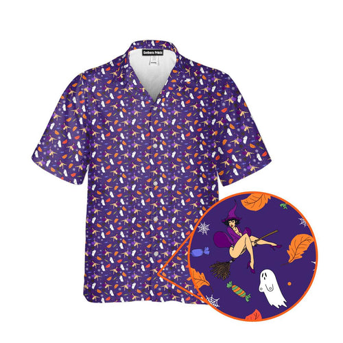 Seductive Witch - Funny Golf Hawaiian Shirt 