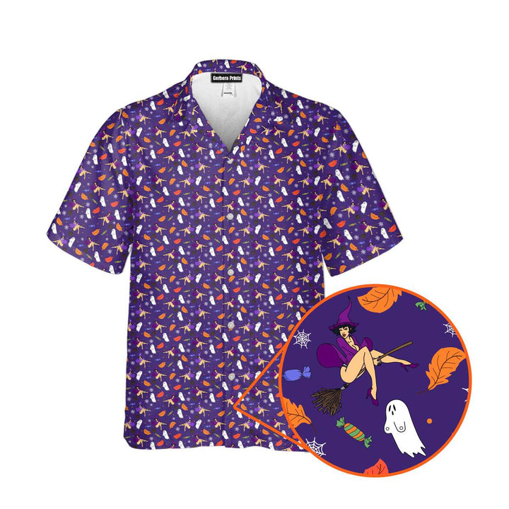 Seductive Witch - Funny Golf Hawaiian Shirt 