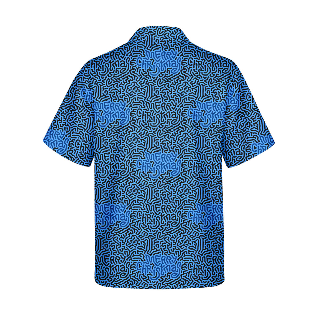 Merry Christmas Holiday Hidden Text Message - Golf Hawaiian Shirt-Hawaiian Shirt-Gerbera Prints