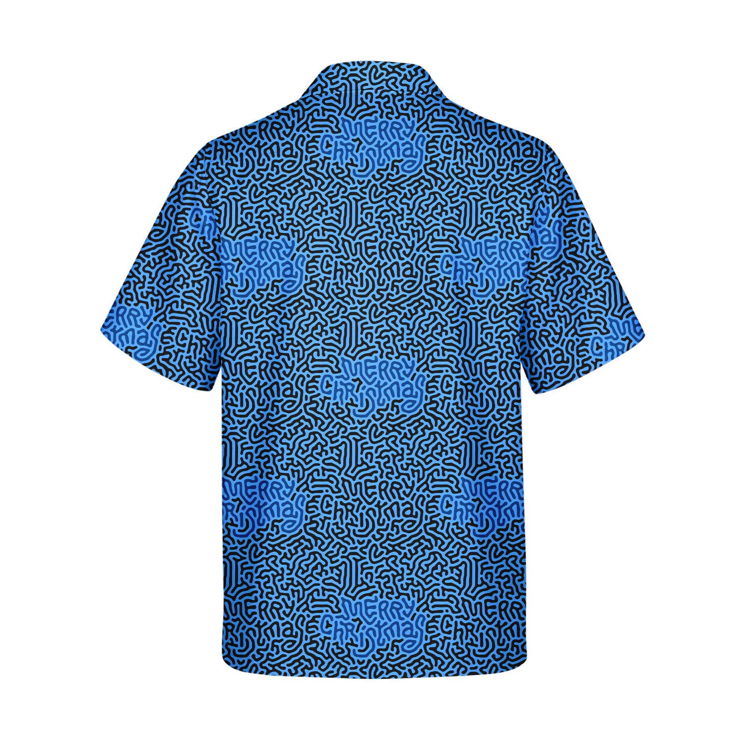 Merry Christmas Holiday Hidden Text Message - Golf Hawaiian Shirt-Hawaiian Shirt-Gerbera Prints