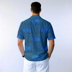 Merry Christmas Holiday Hidden Text Message - Golf Hawaiian Shirt-Hawaiian Shirt-Gerbera Prints