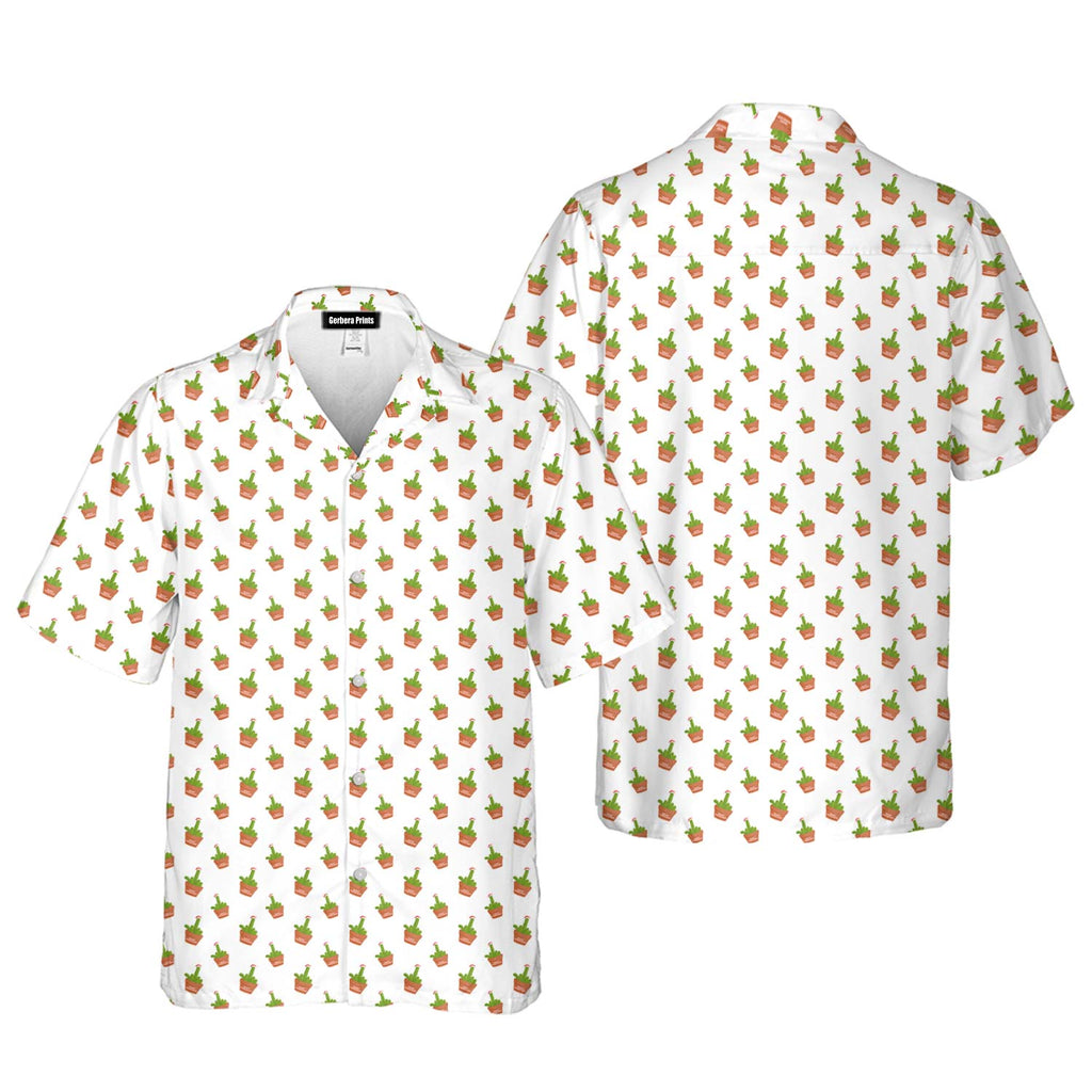 Cactus Merry Christmas - Funny Golf Hawaiian Shirt 