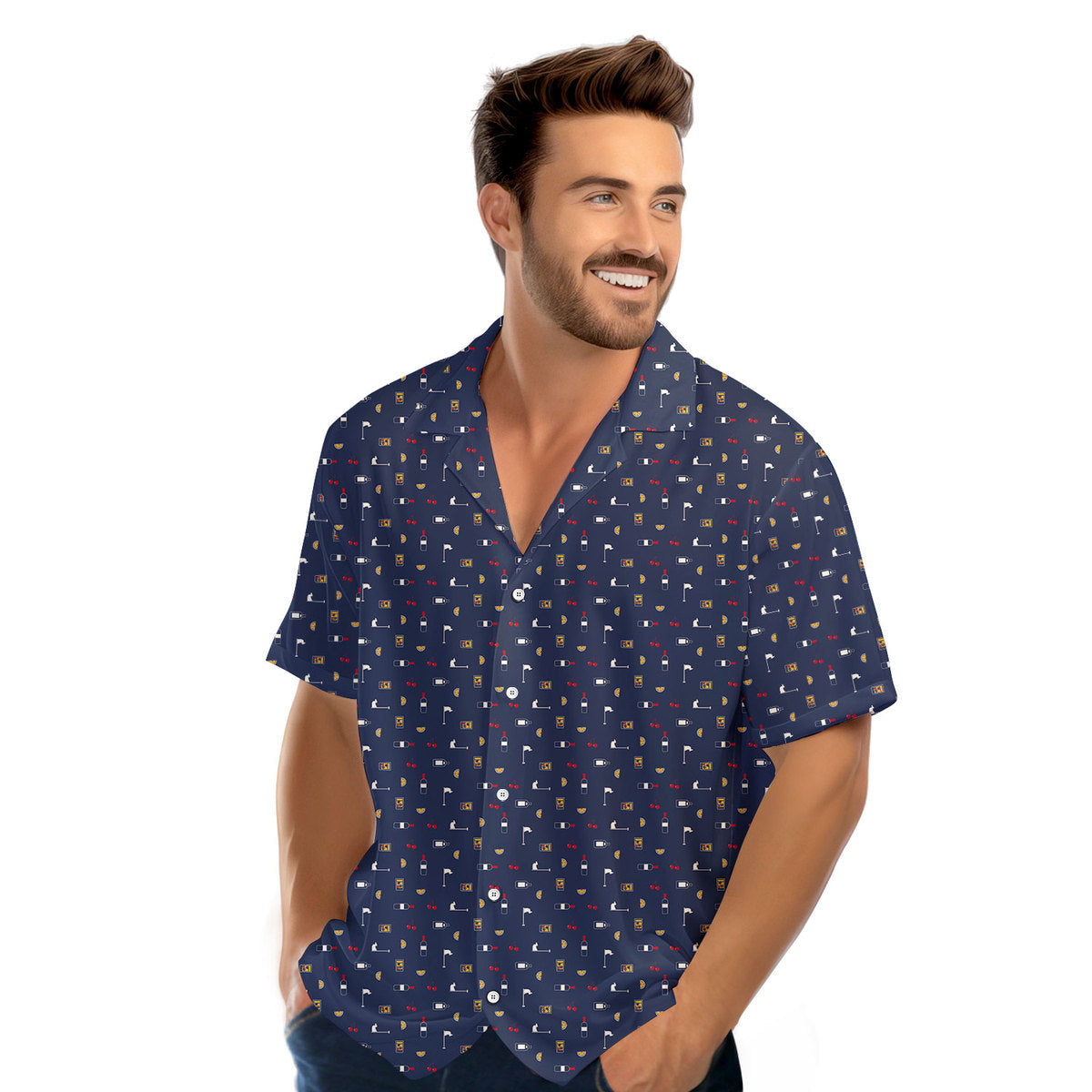 Beer Flag - Golf Hawaiian Shirt-Hawaiian Shirt-Gerbera Prints