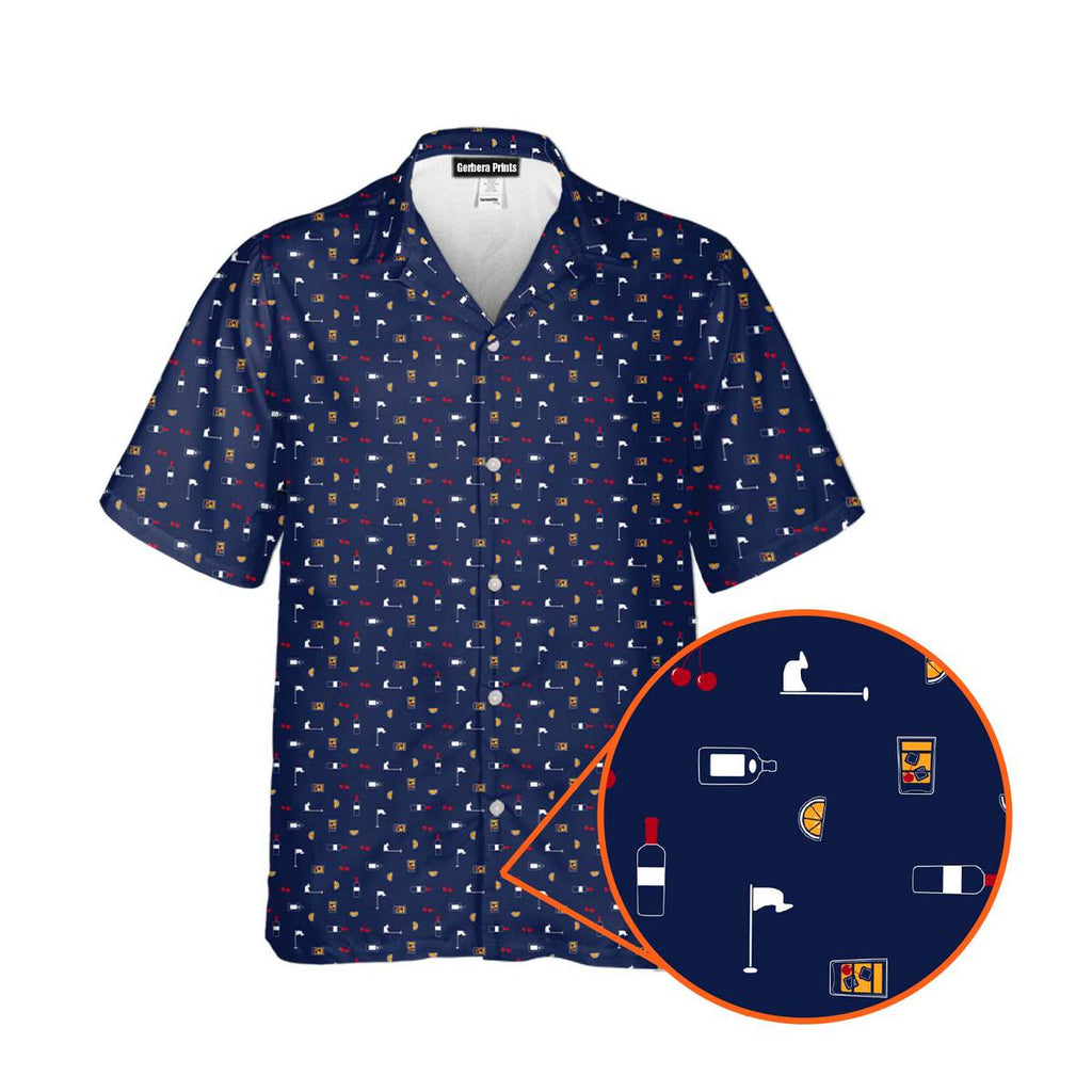 Beer Flag - Golf Hawaiian Shirt-Hawaiian Shirt-Gerbera Prints