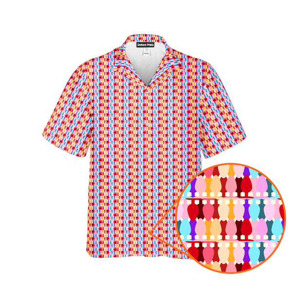 Colorful Butt Plug - Funny Golf Hawaiian Shirt