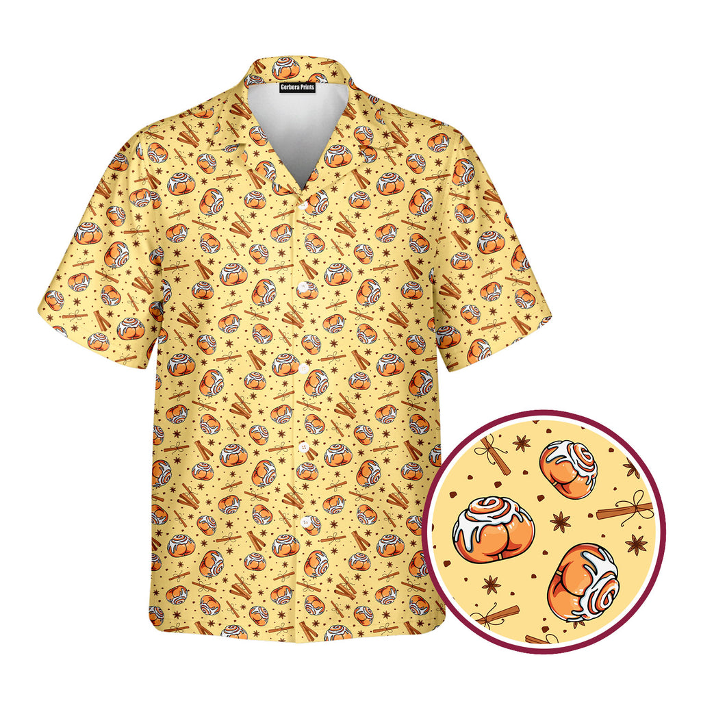 Cinnamon Roll Buns Cookie Cutter - Funny Golf Hawaiian Shirt-Hawaiian Shirt-Gerbera Prints