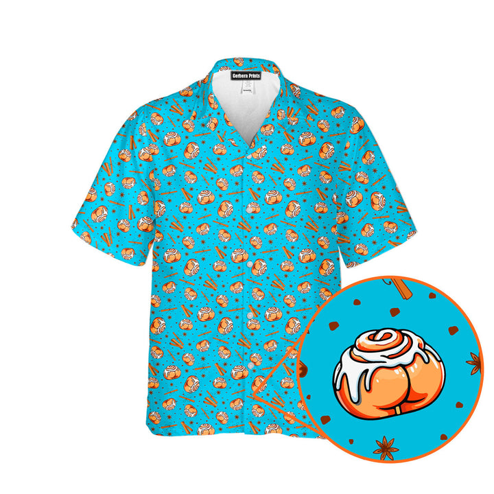 Cinnamon Roll Buns Cookie Cutter - Funny Golf Hawaiian Shirt 