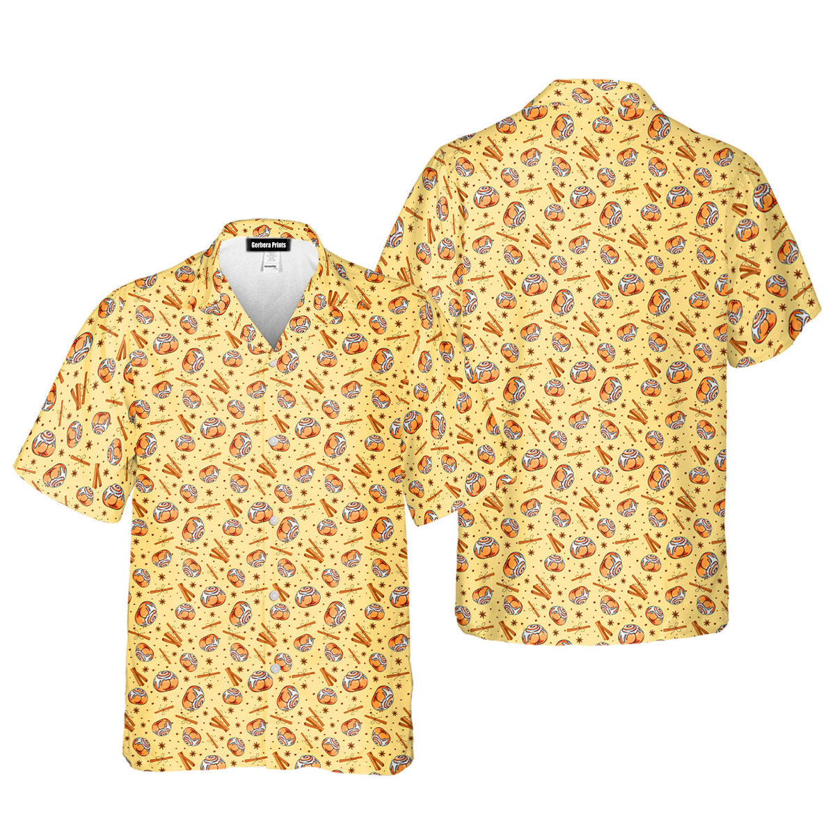 Cinnamon Roll Buns Cookie Cutter - Funny Golf Hawaiian Shirt 