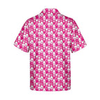 Pink Ribbon - Funny Golf Hawaiian Shirt