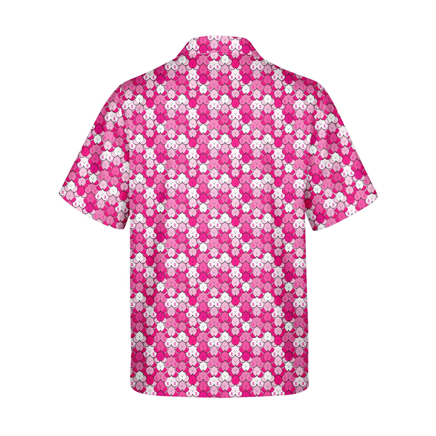 Pink Ribbon - Funny Golf Hawaiian Shirt
