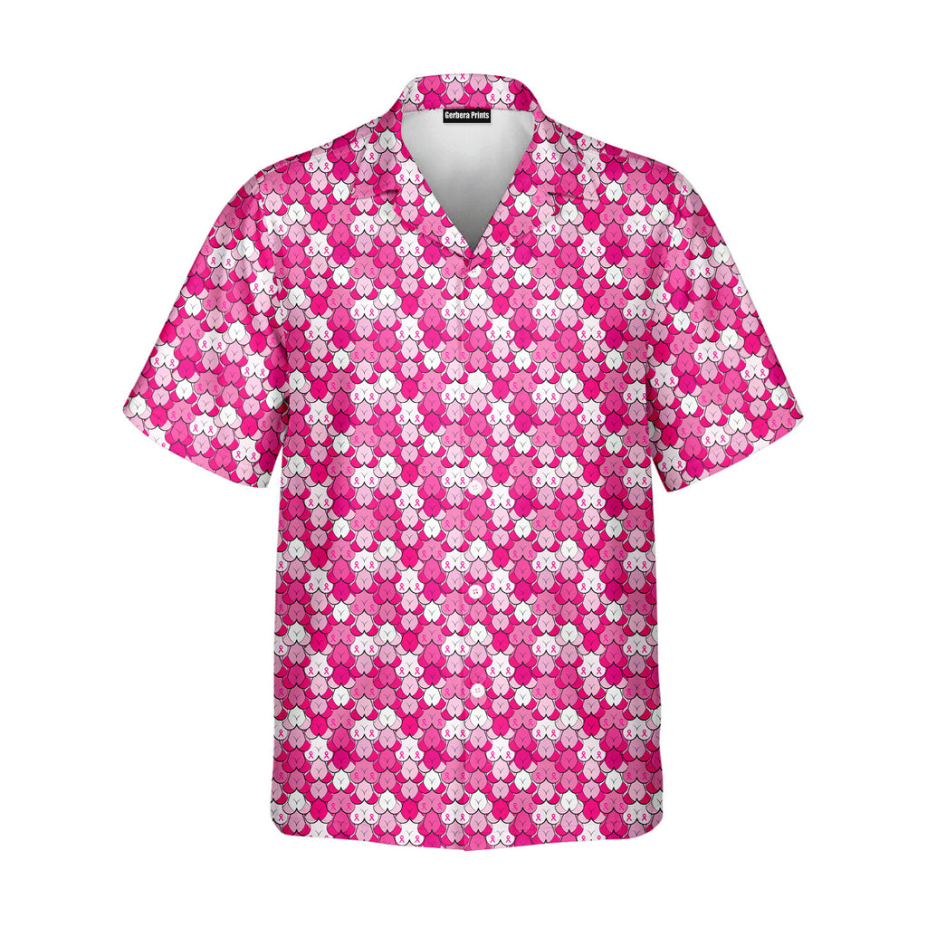 Pink Ribbon - Funny Golf Hawaiian Shirt