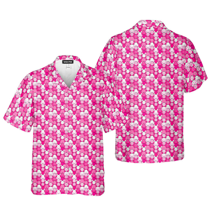 Pink Ribbon - Funny Golf Hawaiian Shirt