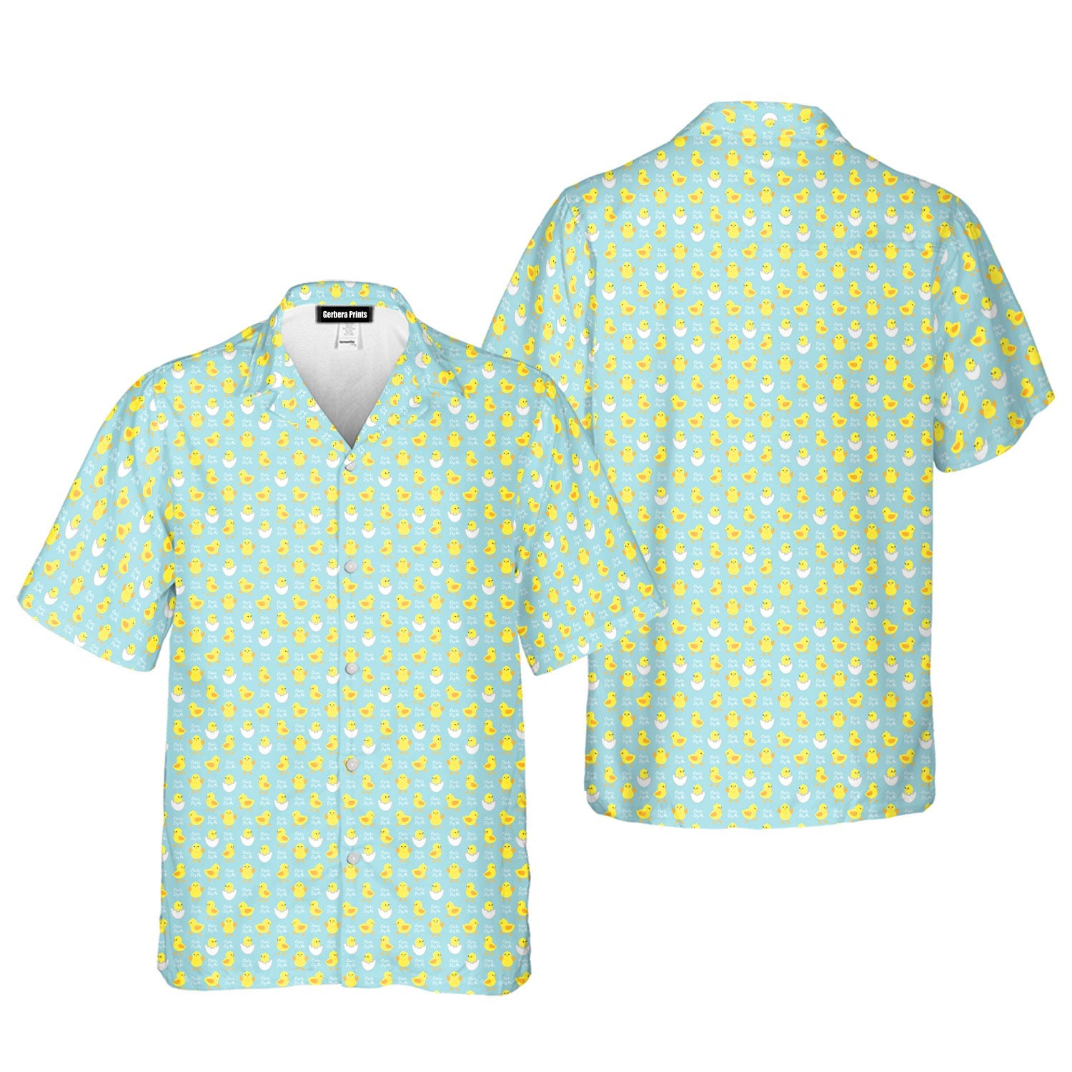 Chicks Dig Me Easter Eggs - Funny Golf Hawaiian Shirt-Hawaiian Shirt-Gerbera Prints